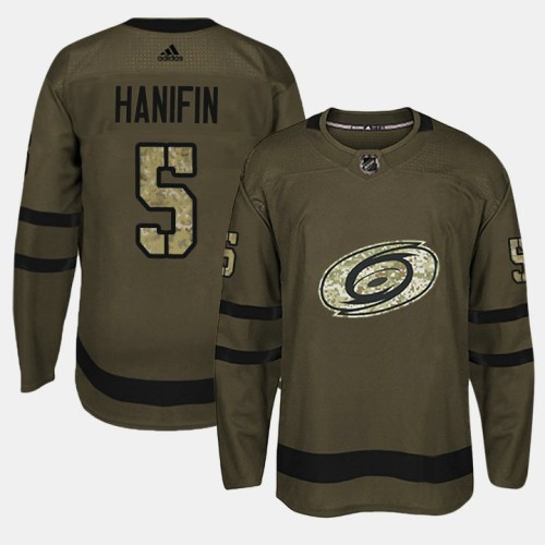 #5 Camo Salute To Service Noah Hanifin Jersey