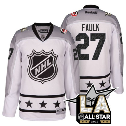 Justin Faulk #27 White La Kings All Star Jersey