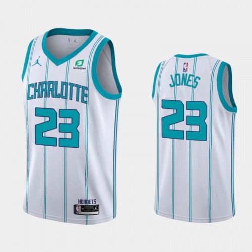 Charlotte Hornets Kai Jones 2021 Classic Edition White Jersey