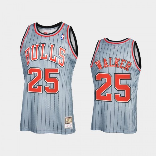 Chet Walker Men #25 2021 Reload 2.0 Vintage Gray Jersey