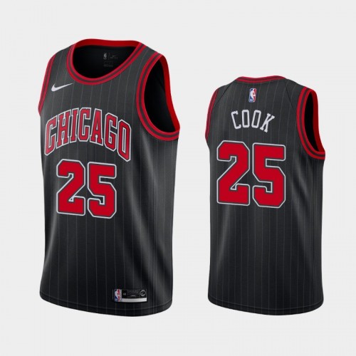 Chicago Bulls Tyler Cook 2021-22 Statement Edition Black Jersey