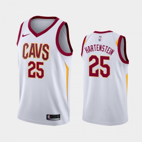 Men's Cleveland Cavaliers Isaiah Hartenstein #55 2021 Association White Jersey