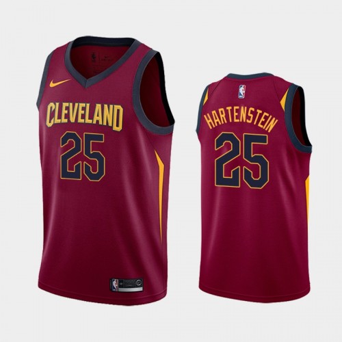 Men's Cleveland Cavaliers Isaiah Hartenstein #55 2021 Icon Red Jersey