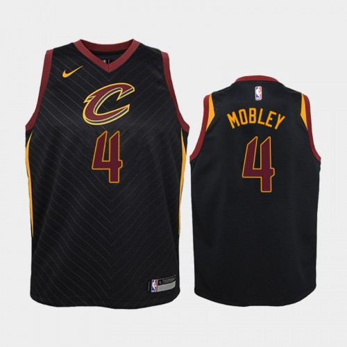 Cleveland Cavaliers Evan Mobley 2021 Statement Edition Black 2021 NBA Draft Jersey