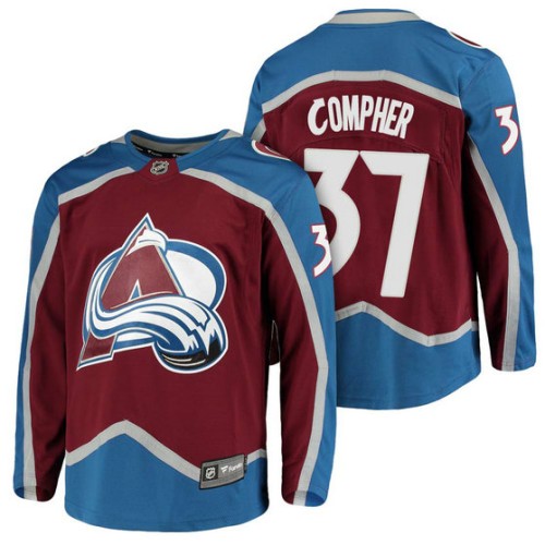 #37 Breakaway Fanatics branded J.T. Compher Jersey Burgundy