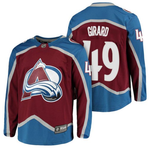 #49 Breakaway Fanatics branded Samuel Girard Jersey Burgundy