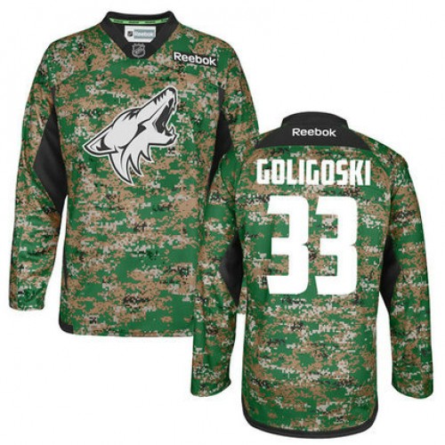 Alex Goligoski #33 Camo Veteran's Day Practice Jersey
