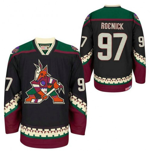 Jeremy Roenick #97 Black Throwback Jersey