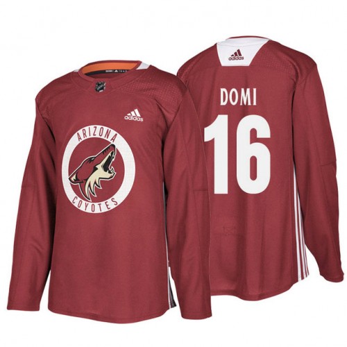 #16 Max Domi Maroon Practice Jersey