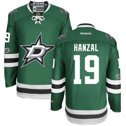#19 Martin Hanzal Green Anniversary Patch Reebok Home Premier Jersey