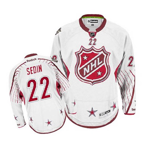 Daniel Sedin #22 White 2012 All-Star Jersey