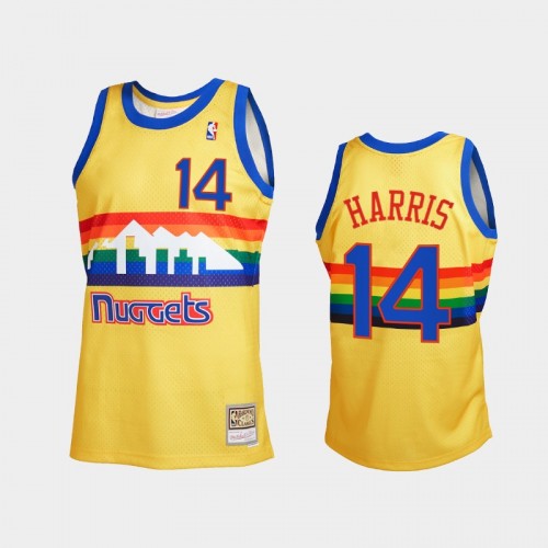 Gary Harris Men #14 2021 Reload 2.0 Throwback Gold Jersey