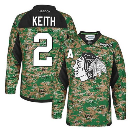 Duncan Keith #2 Camo Veteran's Day Jersey