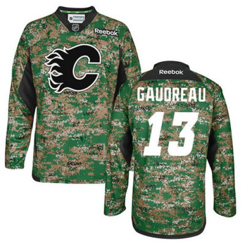 Johnny Gaudreau #13 Camo Veteran's Day Jersey