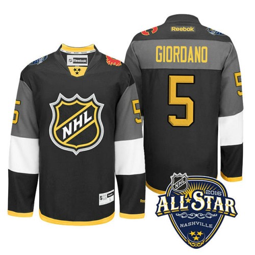 Mark Giordano #5 Black 2016 All-Star Premier Jersey