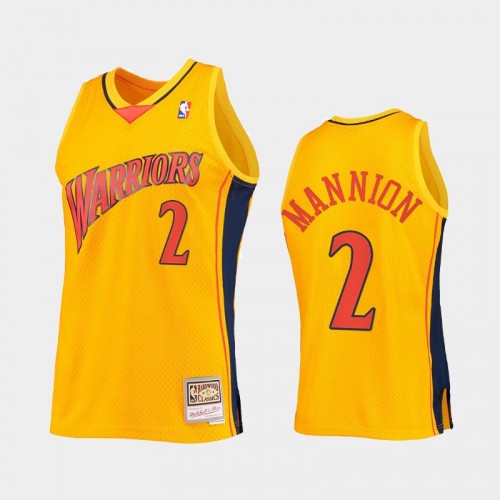 Nico Mannion Men #2 Reload 2.0 HWC Swingman Gold Jersey