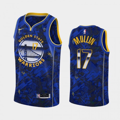 Men's Golden State Warriors Chris Mullin Select Series Royal Jersey