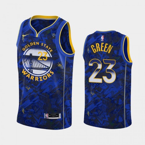 Men's Golden State Warriors Draymond Green Select Series Royal Jersey