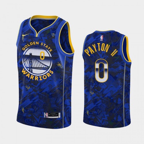 Men's Golden State Warriors Gary Payton II Select Series Royal Jersey