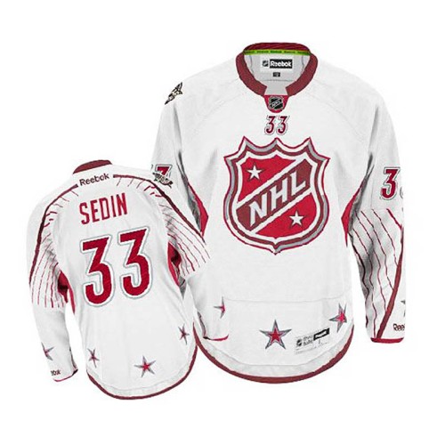 Henrik Sedin #33 White 2012 All-Star Jersey