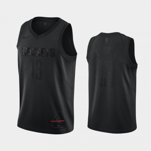 Houston Rockets #13 James Harden MVP Black Jersey