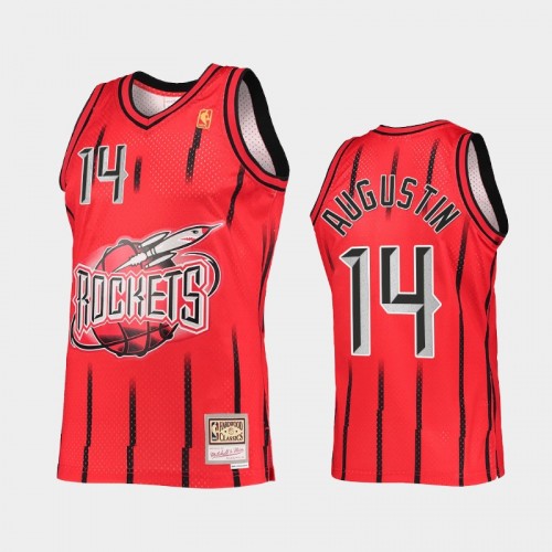 D.J. Augustin Men #14 Reload 2.0 Throwback 90s Red Jersey