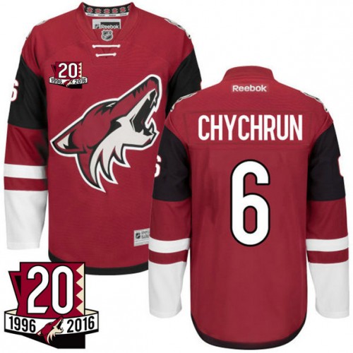 #6 Jakob Chychrun Maroon 20th Anniversary Jersey