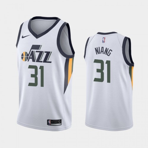 Utah Jazz Association #31 Georges Niang White 2019 season Jersey