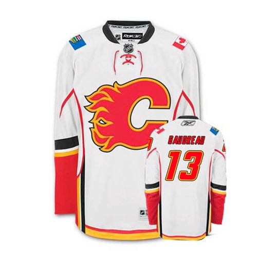 Johnny Gaudreau #13 White Away Jersey