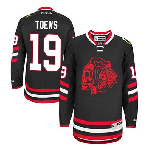 Jonathan Toews #19 Black 2014 Stadium Series Jersey