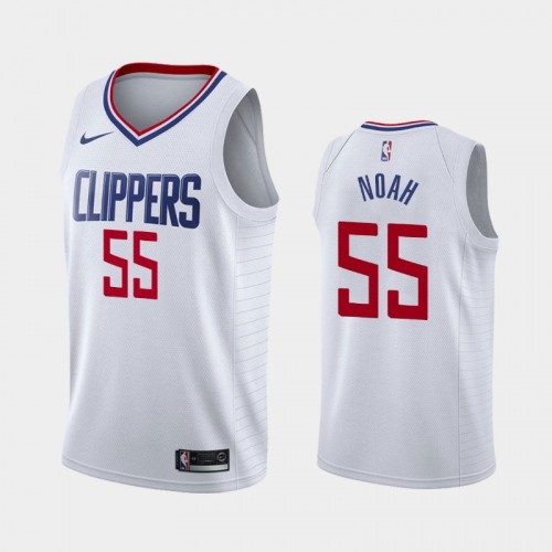 Men's Los Angeles Clippers Joakim Noah 2019-20 Association White Jersey