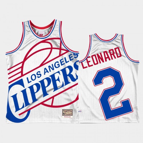 Los Angeles Clippers #2 Kawhi Leonard White Blown Out Jersey