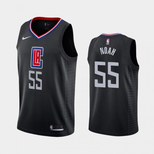 Men's Los Angeles Clippers Joakim Noah 2019-20 Statement Black Jersey