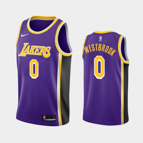 Los Angeles Lakers Russell Westbrook 2021 Statement Edition Purple Jersey