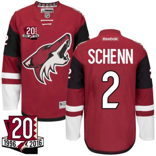 #2 Luke Schenn Maroon 20th Anniversary Jersey