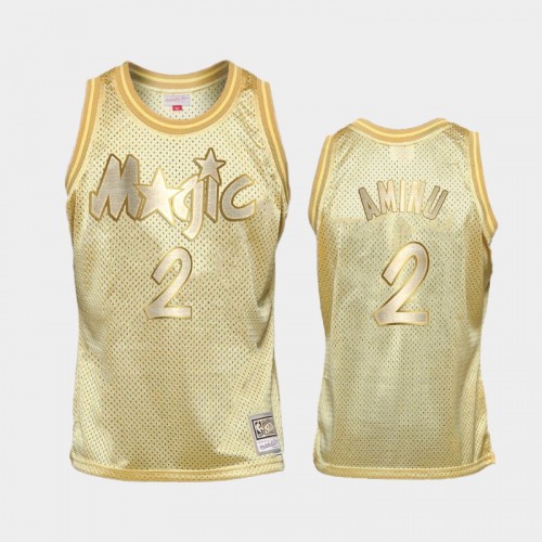 Limited Gold Orlando Magic #2 Al-Farouq Aminu Midas SM Jersey