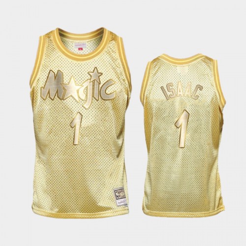 Limited Gold Orlando Magic #1 Jonathan Isaac Midas SM Jersey