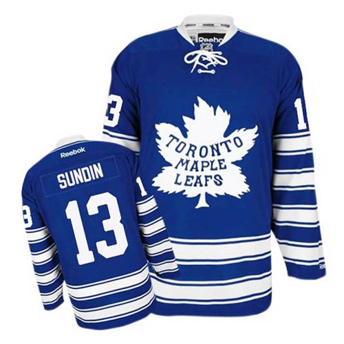 Mats Sundin #13 Royal Blue 2014 Winter Classic Jersey