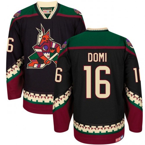 #16 Max Domi Black 2016-2017 Season Throwback Premier Jersey