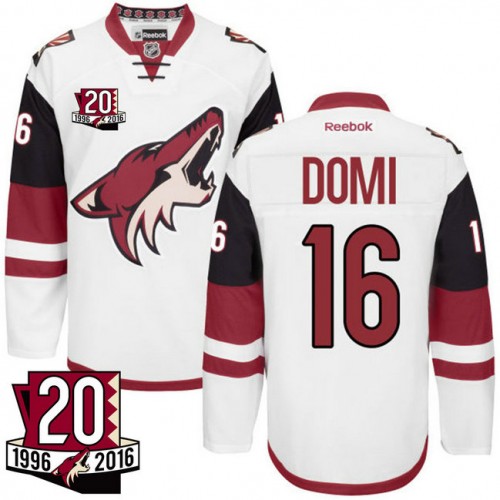 #16 Max Domi White 20th Anniversary Jersey