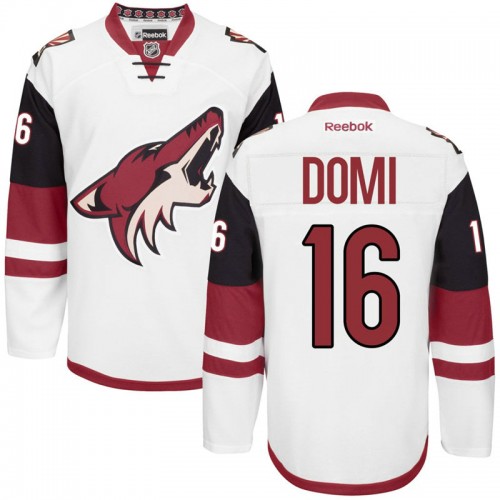 #16 Max Domi White Premier Away Jersey
