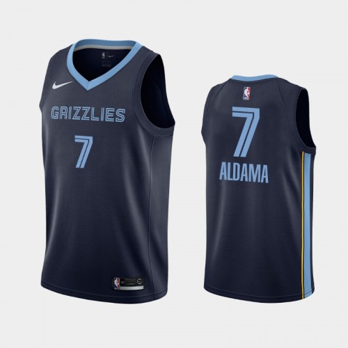 Memphis Grizzlies Santi Aldama Men #7 Icon Edition 2021 NBA Draft Aldama Jersey