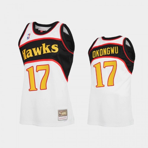 Men's Atlanta Hawks #17 Onyeka Okongwu White Reload 2.0 Jersey