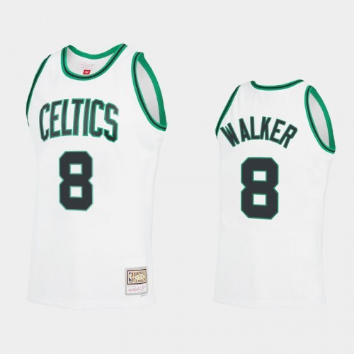 Men's Boston Celtics #8 Kemba Walker White Reload 2.0 Jersey