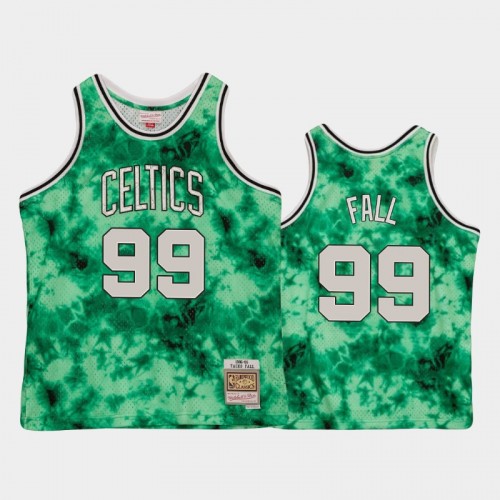 Men's Boston Celtics #99 Tacko Fall Green Galaxy Jersey