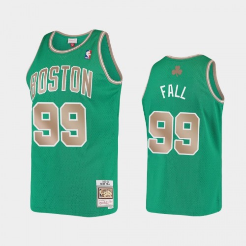 Men's Boston Celtics #99 Tacko Fall Kelly Green Hardwood Classics Jersey