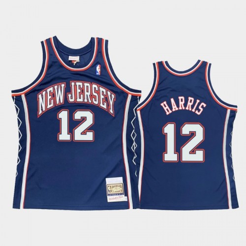 Brooklyn Nets #12 Joe Harris Blue 2006-07 Hardwood Classics Throwback Authentic Jersey