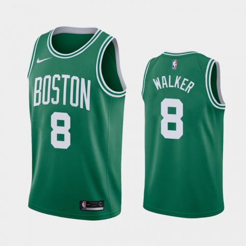 Men's Boston Celtics #8 Kemba Walker Green 2019 season Icon Jersey