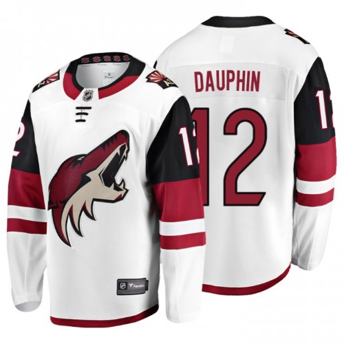 #12 Laurent Dauphin Fanatics Branded Breakaway White Away jersey