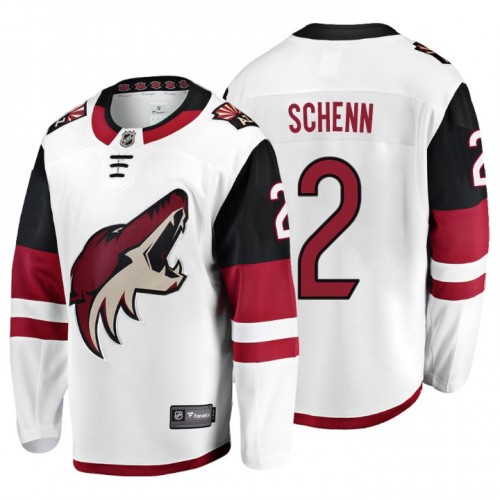 #2 Luke Schenn Fanatics Branded Breakaway White Away jersey